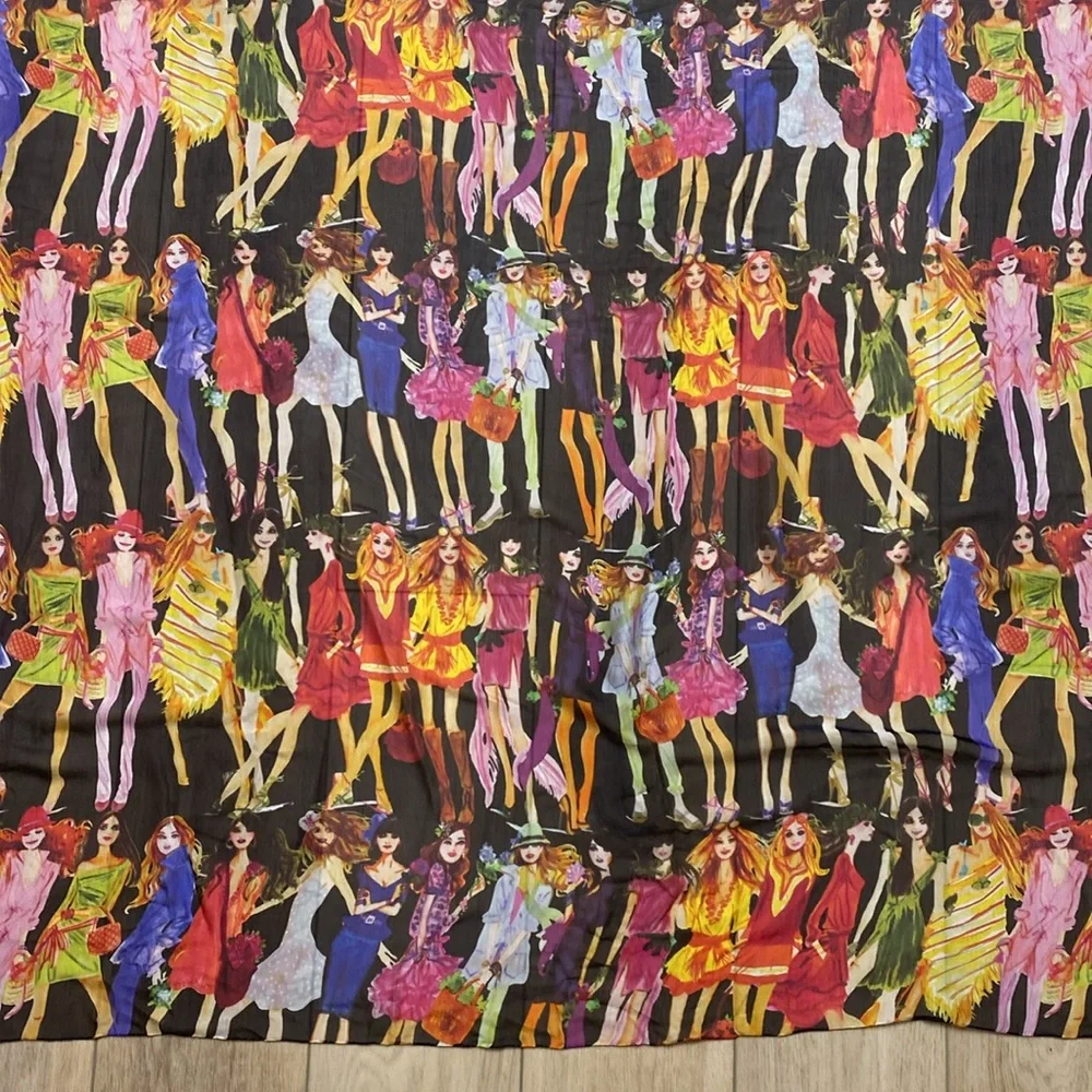 HUGE Ltd Ed. Henri Bendel Izak Girls Scarf‎ Dress